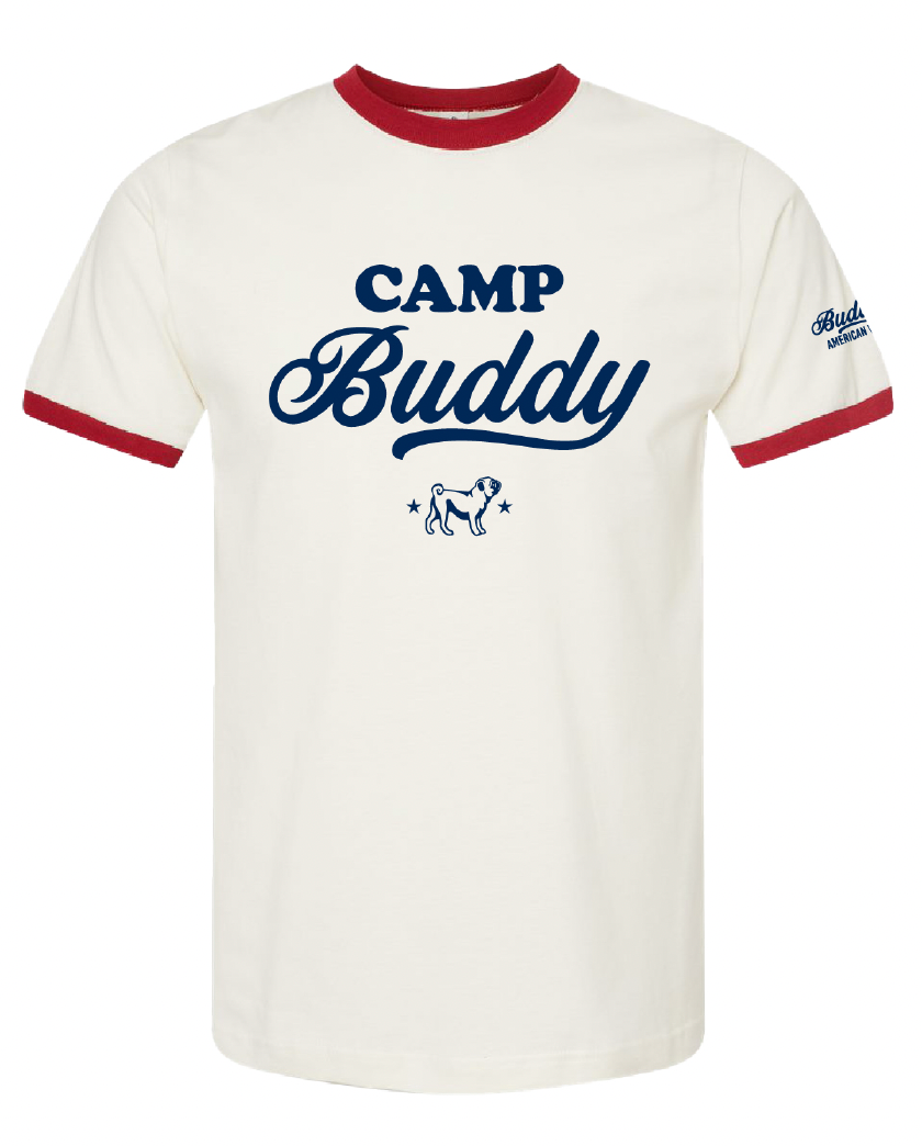 Camp Buddy T-Shirt – Buddy's American Vodka